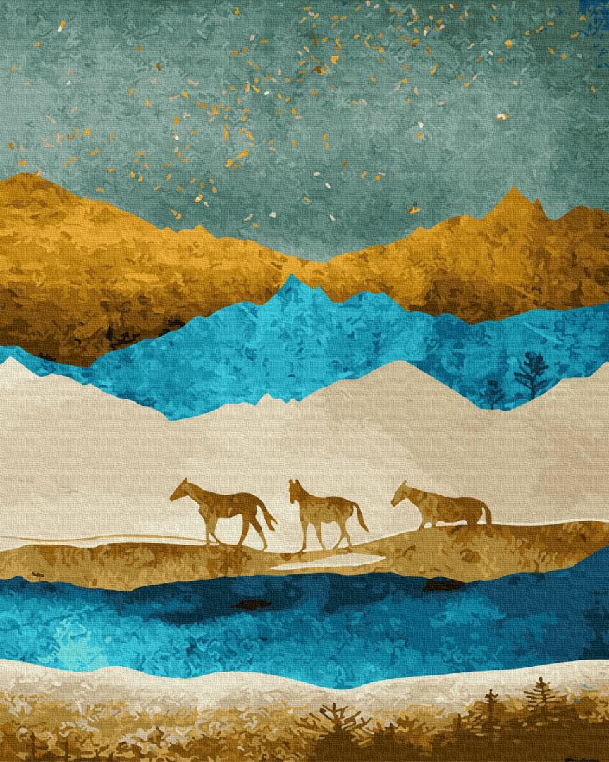 Картина по номерам Brushme Сезон путешествий 40х50 см (GT66143)