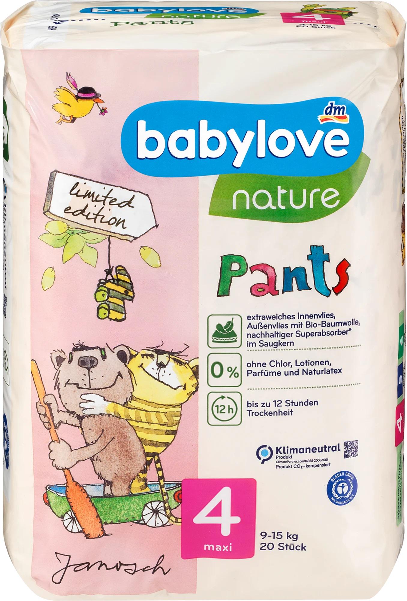 Подгузники-трусики Nature Babylove р. 4 9-15 20 шт. - фото 1