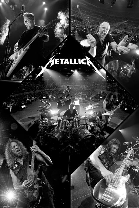 Постер плакат Metallica Live 61x91,5 см