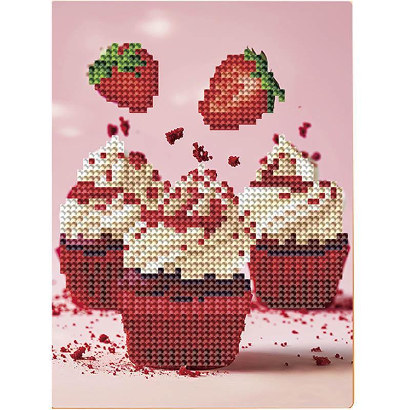 Алмазная мозаика Brushme Красный бархат с мольбертом 17х22,5 см (DM3006) Алмазная мозаика Brushme Красный бархат с мольбертом 17х22,5 см (DM3006)