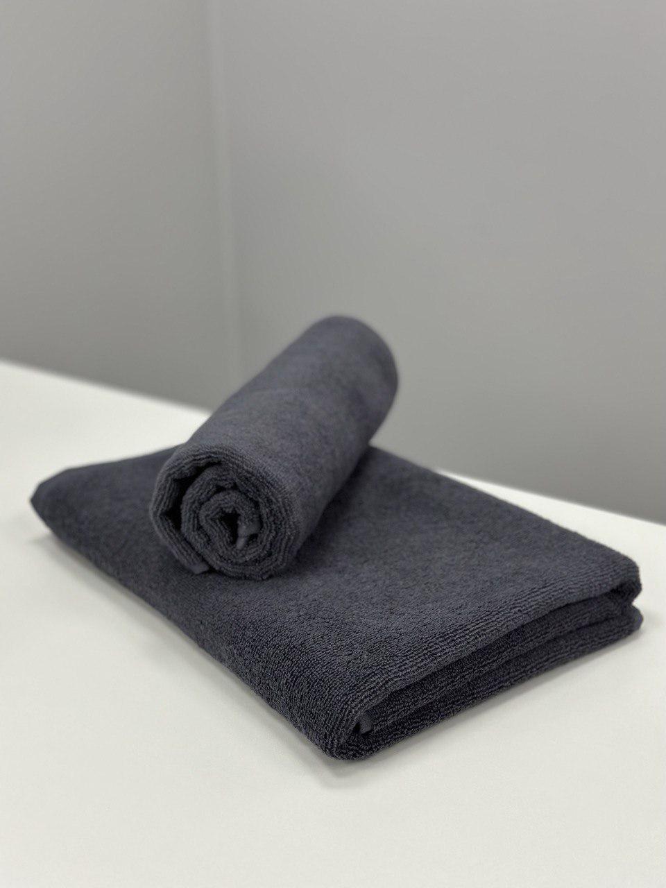Комплект рушників 50х90 см/70х140 см Графітовийовий