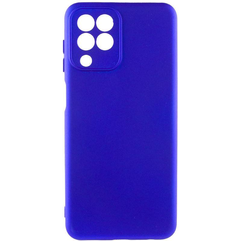 Протиударний Чохол Silicone Cover Lakshmi Full Camera (AA) для Samsung Galaxy A12  Синій/Iris