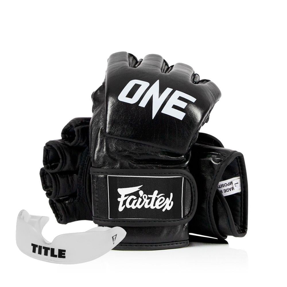 Рукавиці для ММА Fairtex FGV12 ONE L Black (FGV12-ONE L Black)
