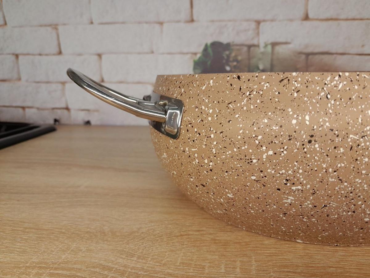 Каструля OMS Collection 3141 24 см 4,5 л Brown (21339625) - фото 4 Каструля OMS Collection 3141 24 см 4,5 л Brown (21339625) - фото 4