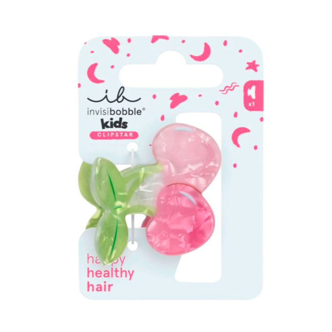 Заколка для волосся Invisibobble CLIPSTAR KIDS Cherrylicious (4063528102461)