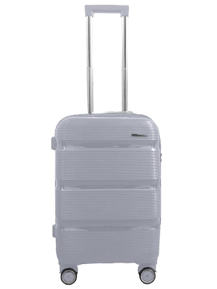 Чемодан маленький под ручную кладь Milano bag 0307 полипропилен Серебряный Чемодан маленький под ручную кладь Milano bag 0307 полипропилен Серебряный