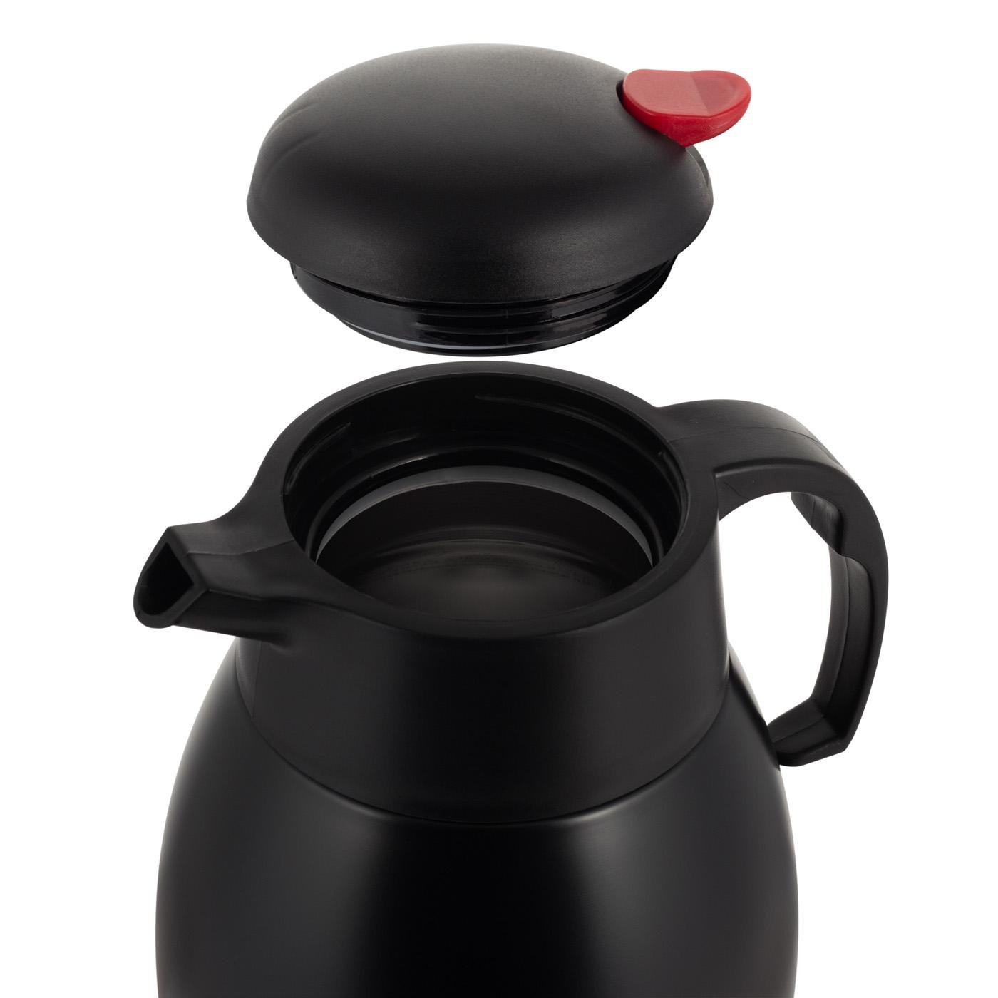 Термос для чая/для кофе Kamille из нержавеющей стали 2000 мл Черный - фото 3 Термос для чая/для кофе Kamille из нержавеющей стали 2000 мл Черный - фото 3