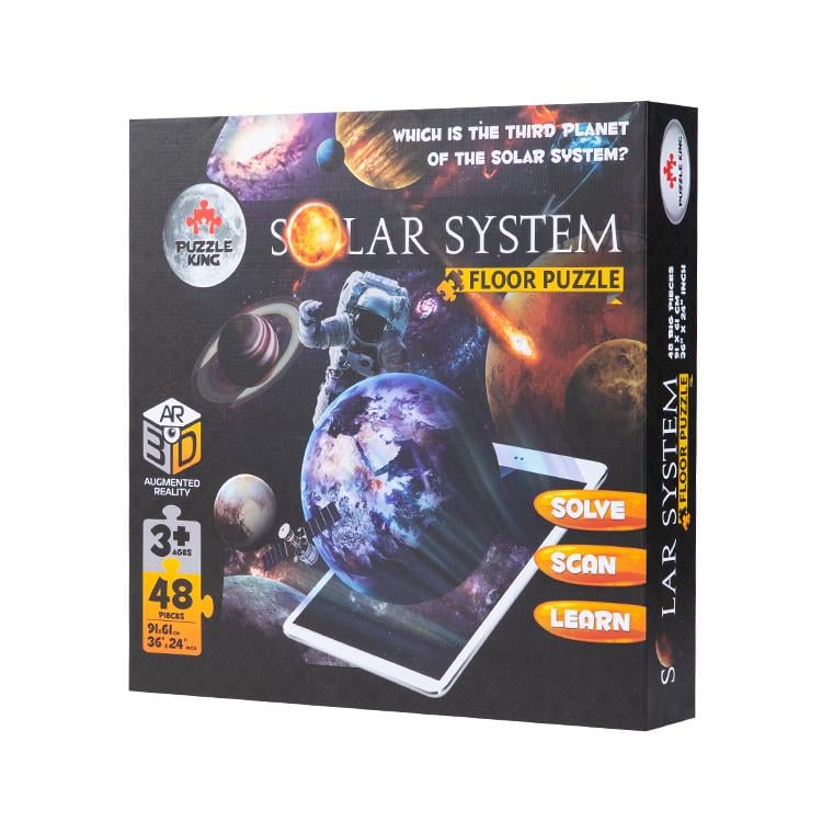 ᐉ Интерактивная игра PUZZLE KING Solar System 3D AR пазл с дополненной ...