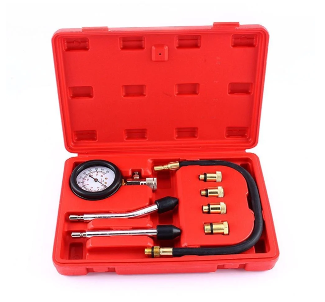 Компрессометр для бензинових двигунів в кейсі
