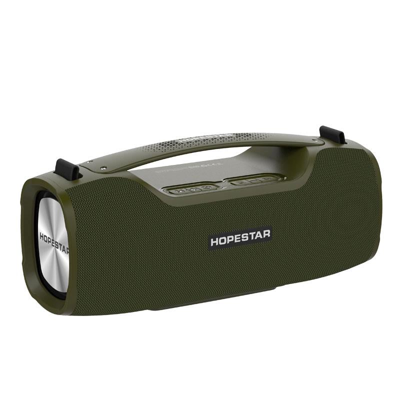 Портативна бездротова колонка Bluetooth Hopestar A6 Pro Зелений