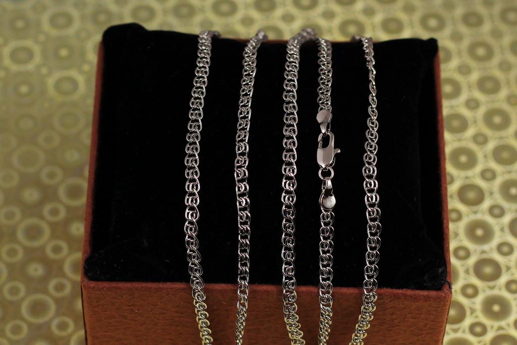 Цепь Xuping Jewelry Двойной лав 50 см 3,5 мм Серебристый (2448982727)