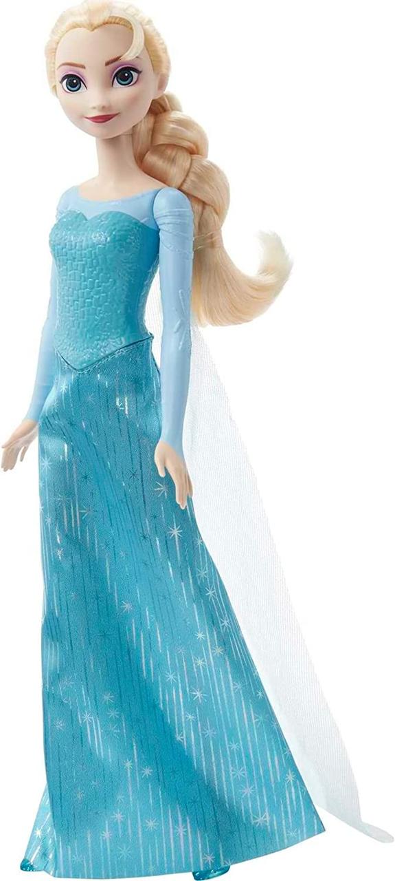 Кукла Mattel Disney Princess Frozen Эльза с фирменной одеждой и аксессуарами (HLW47)