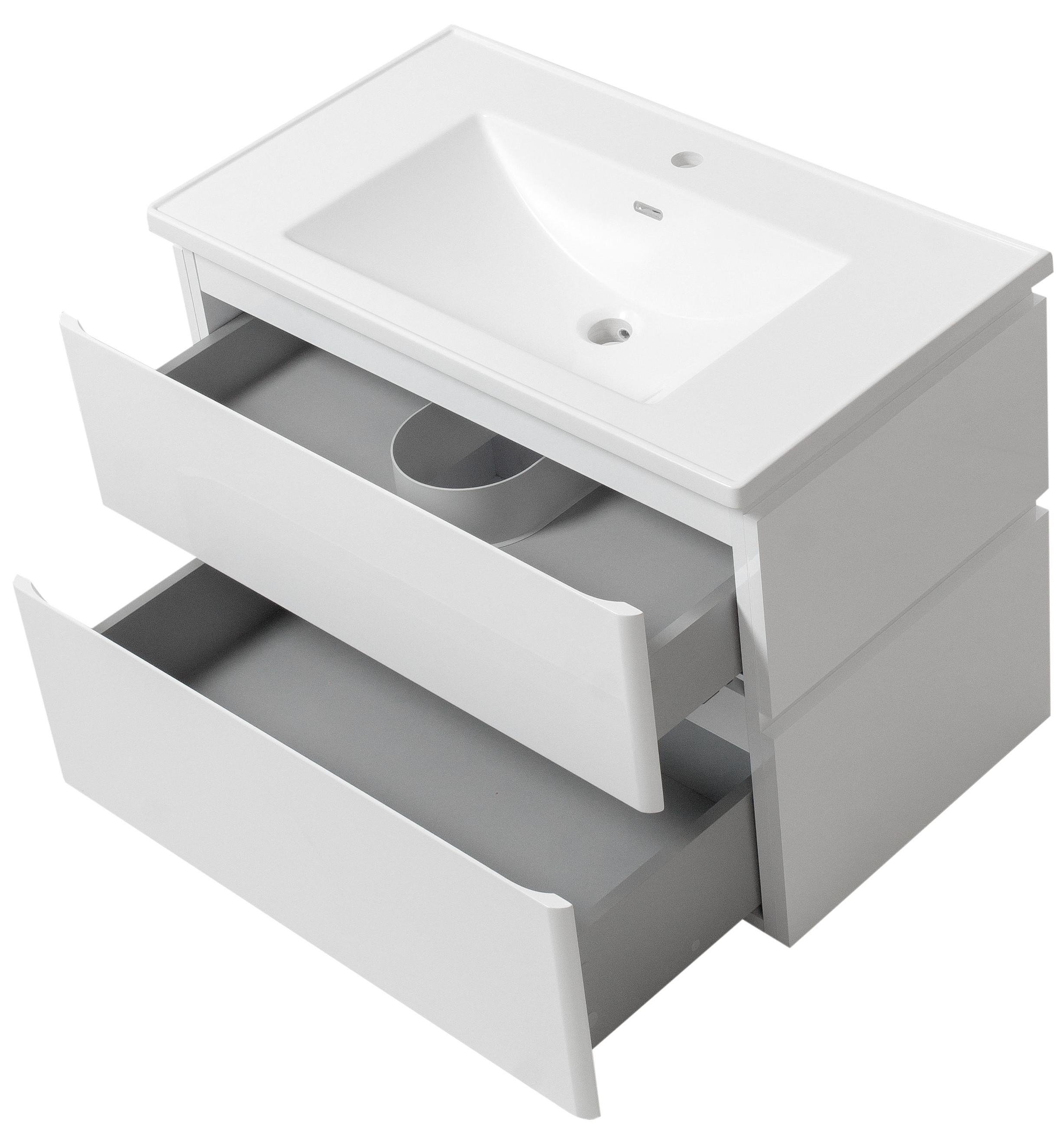 Тумба ЮВВИС Лион ТПБ-2 Д 80 см с умывальником Канте из искусственного камня (14853733) - фото 2 Тумба ЮВВИС Лион ТПБ-2 Д 80 см с умывальником Канте из искусственного камня (14853733) - фото 2