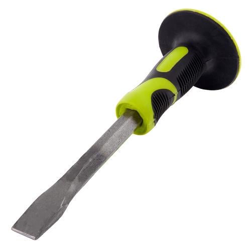 Зубило для камня плоское Alloid с защитной рукояткой 250х16х20 мм (00000060650)