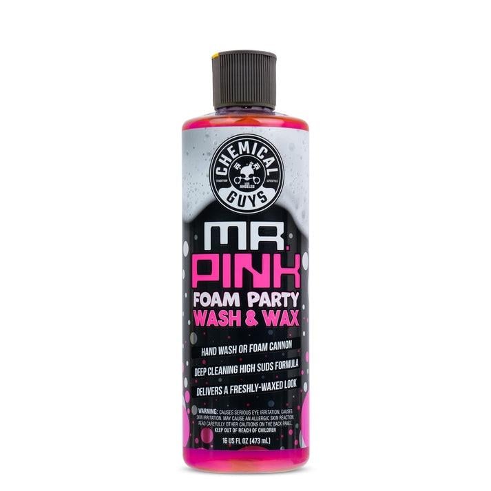 Автошампунь с воском Chemical Guys Mr. Pink Foam Party 473 мл