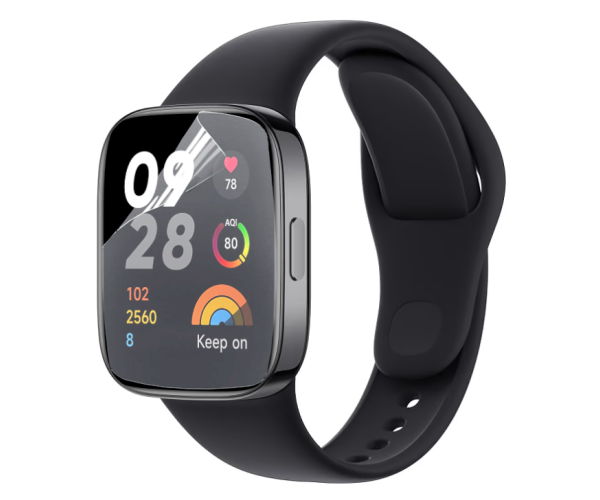Противоударная гидрогелевая пленка Hydrogel Film для Xiaomi Redmi Watch 3 (6 шт), Transparent