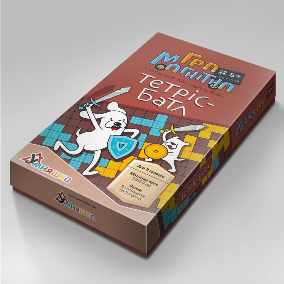 Настільна гра дитяча магнітна Умняшка Тетріс-батл 1418 від 5-ти років (RLT13871) Настільна гра дитяча магнітна Умняшка Тетріс-батл 1418 від 5-ти років (RLT13871)