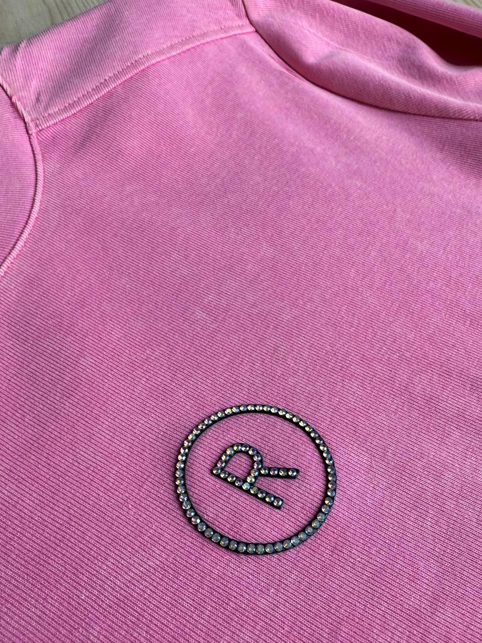 Лонгслів жіночий A-N 2517-5 трикотажний варка тай-дай з камінчиками R OS Рожевий (4895) - фото 6 Лонгслів жіночий A-N 2517-5 трикотажний варка тай-дай з камінчиками R OS Рожевий (4895) - фото 6