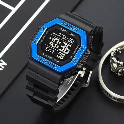 Годинник наручний чоловічий Skmei (1988BU) - фото 2 Годинник наручний чоловічий Skmei (1988BU) - фото 2