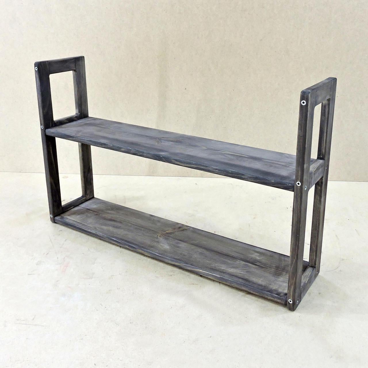 Полка настенная из дерева Аль/Бахар Мокко (НСП-004510)