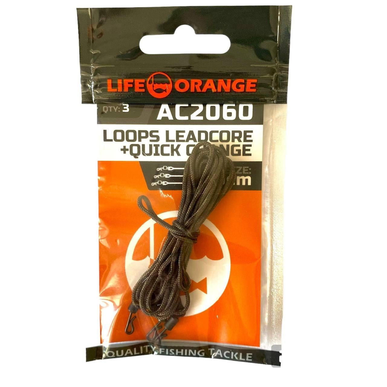 Лидкор с быстросъемным вертлюгом Orange (1897792747)