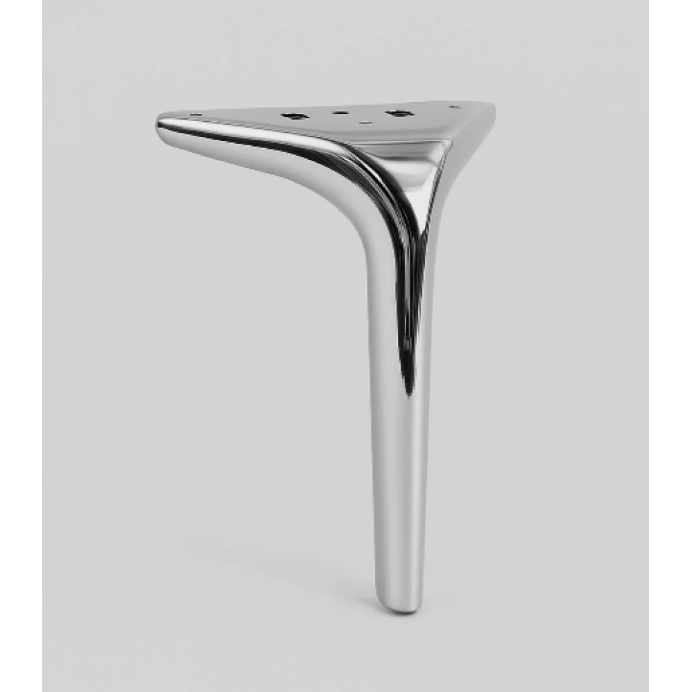 Меблева ніжка-опора Sigma N 150 нерегульована 150 мм Хром (MO1277)