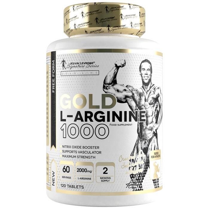 Амінокислота Kevin Levrone Gold L-Arginine 1000 120 таб. (9675)