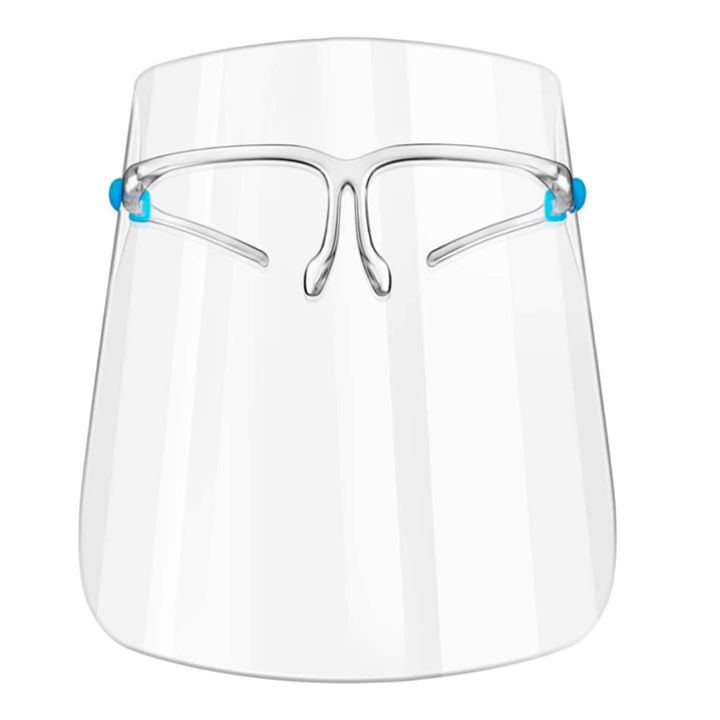 Щит пластиковый защитный UKC Face Shield Glasses для лица 20 шт. (iz13222) - фото 2