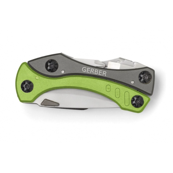 Мультитул Gerber Crucial 8 інструментів Green (31-000238) - фото 4