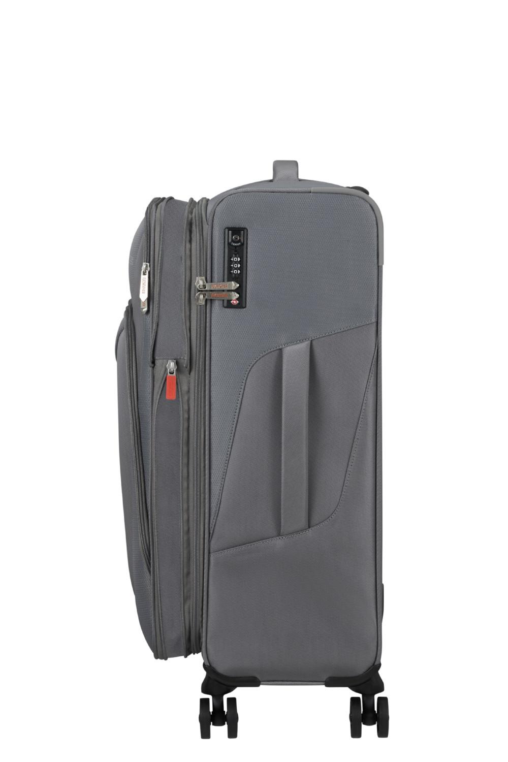 Чемодан American Tourister SUMMERFUNK 67,5х42x27,5/29,5 см Серый (78G*18004) - фото 4