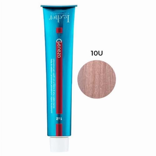 Крем-фарба для волосся професійна стійка аміачна Le Cher Geneza 100 мл 10U (10UN) з протеїнами шовку (2502422495)