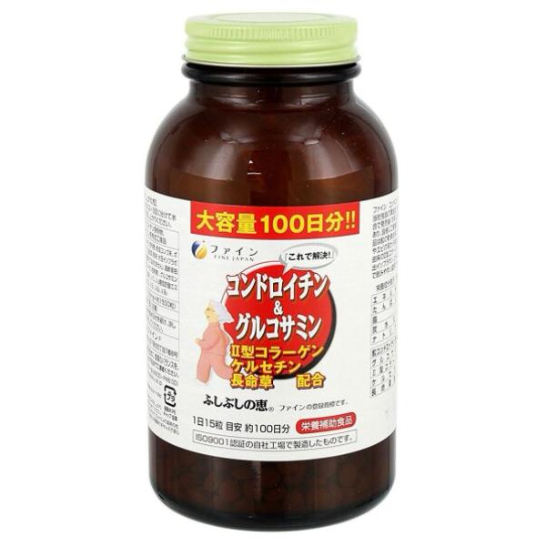 Препарат для суставов и связок Fine Japan Chondroitin & Glucosamine 1500 таб. (000024280)