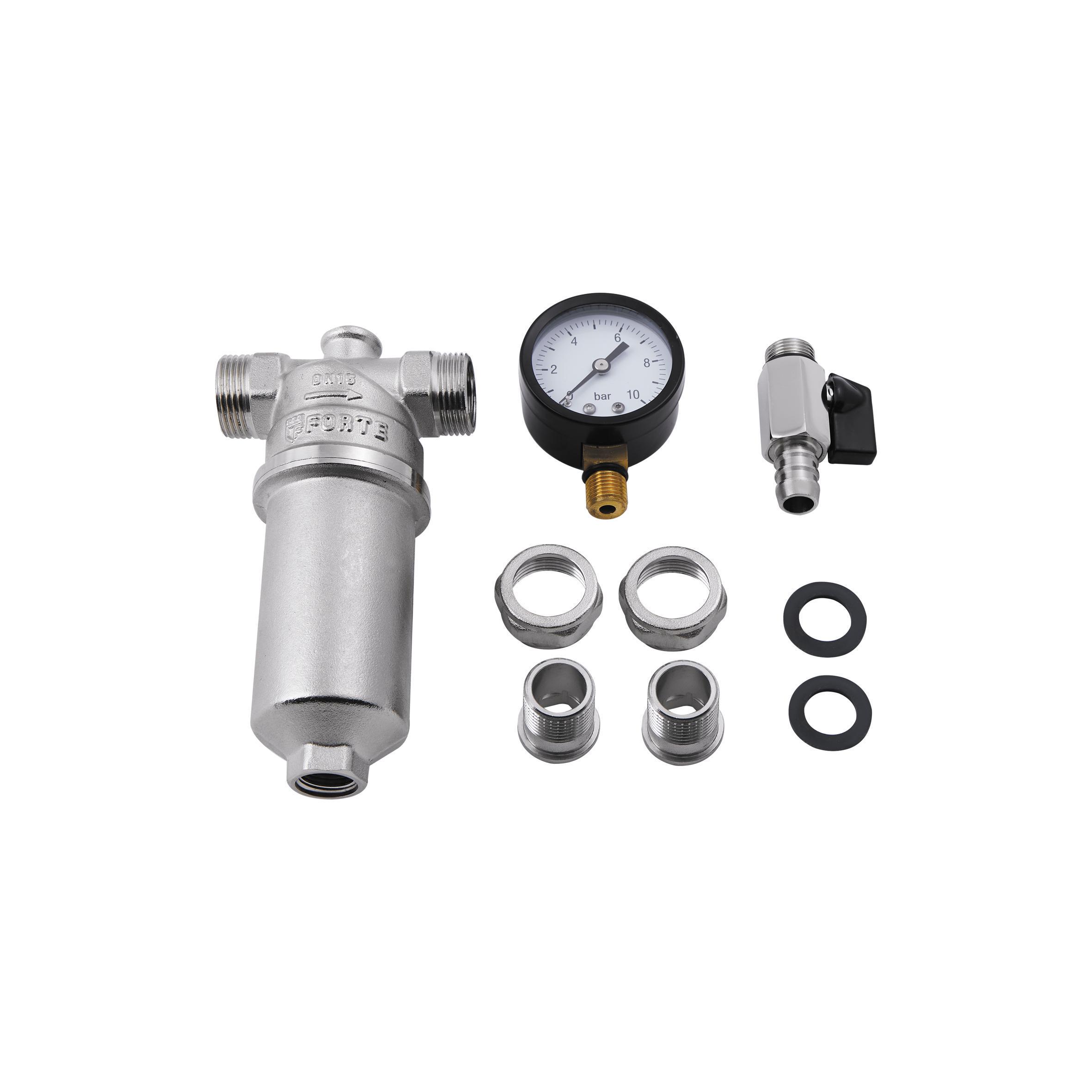 Фильтр самопромывной SD Forte 1/2" для воды SF127W15 (22354621) - фото 4