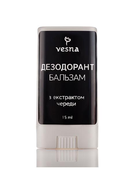 Дезодорант Vesna натуральный с экстрактом стада 15 мл (1361)