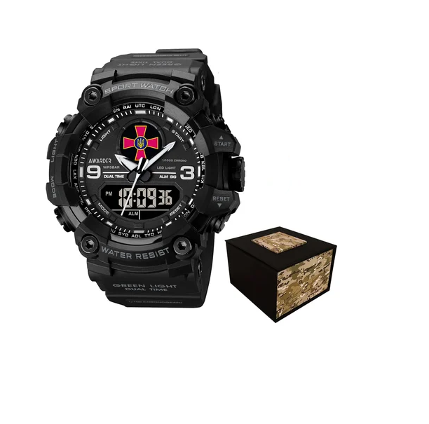 Наручные часы Awarder 001 ВСУ All Black