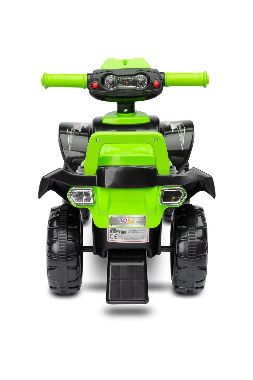 Машинка для катания Caretero Toyz Mini Raptor 60х42х36 см Зеленый (528745) - фото 5