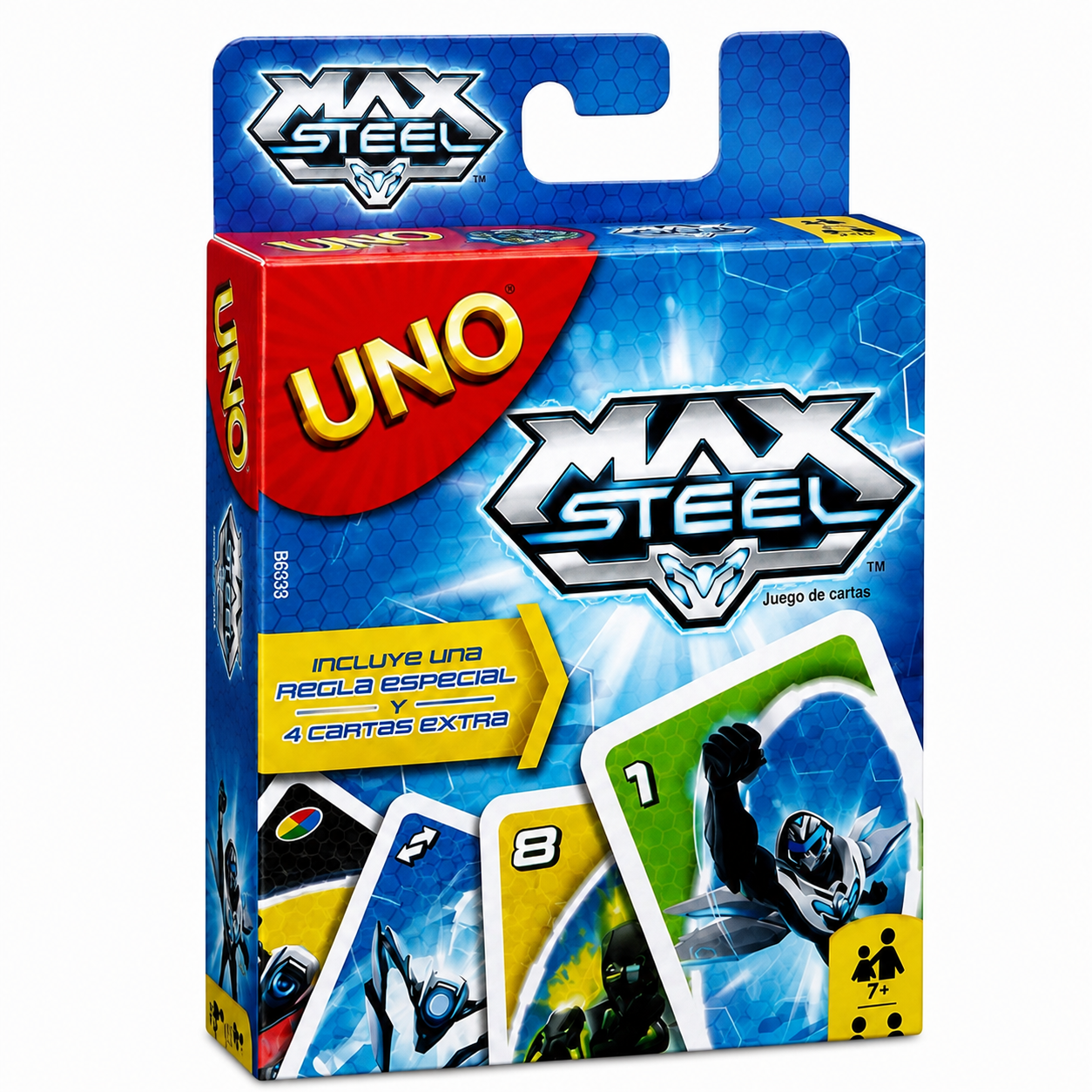Игра карточная UNO Mattel Max Steel (1573802076) Игра карточная UNO Mattel Max Steel (1573802076)