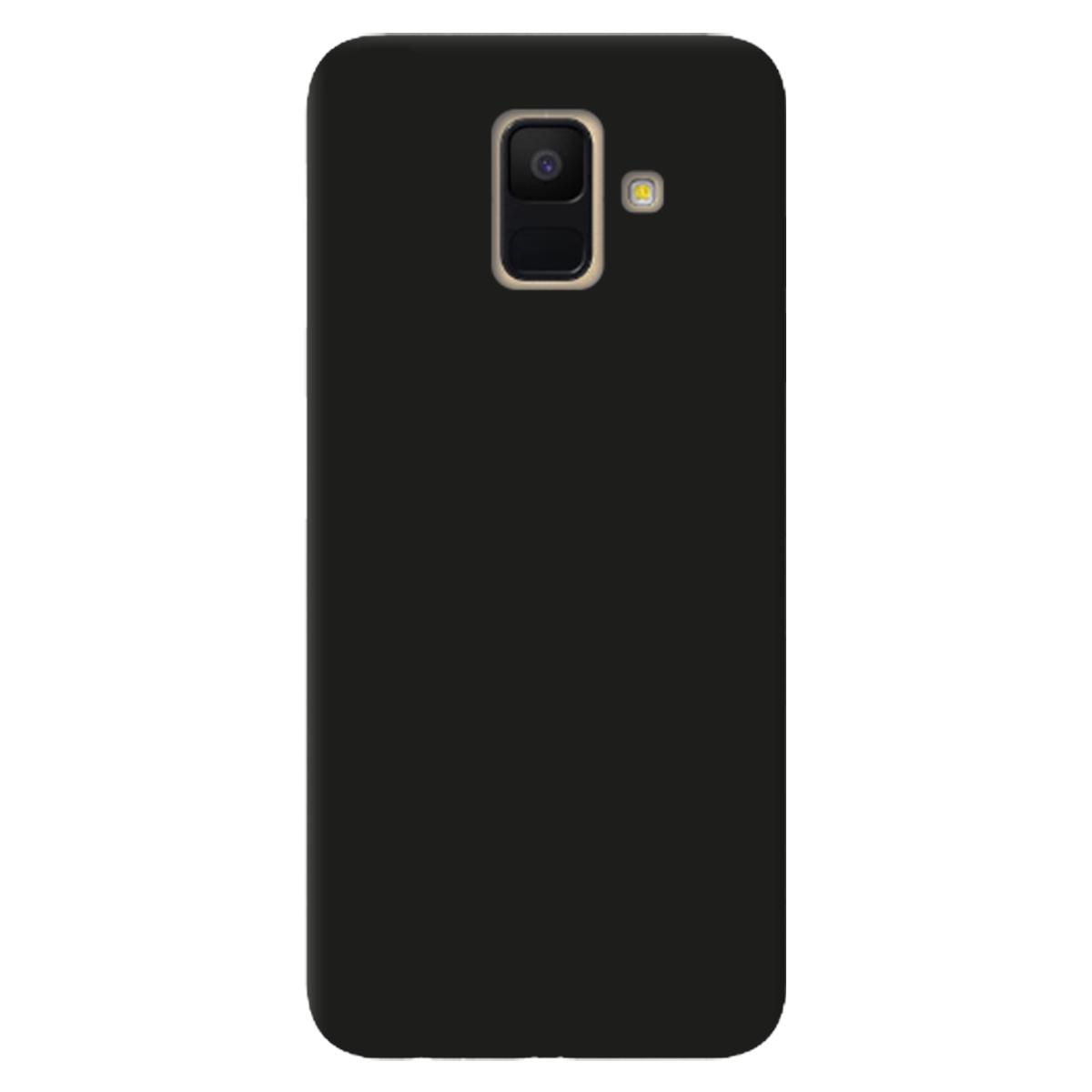 Силіконовий чохол Zorrov для Samsung Galaxy A6 2018 - Черный матовый soft touch (11010050212079165)