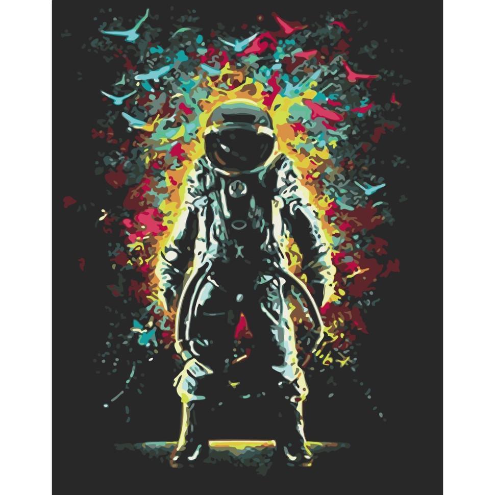Картина по номерам ART CRAFT Астронавт 40x50 см Разноцветный (PM-194-K-685)