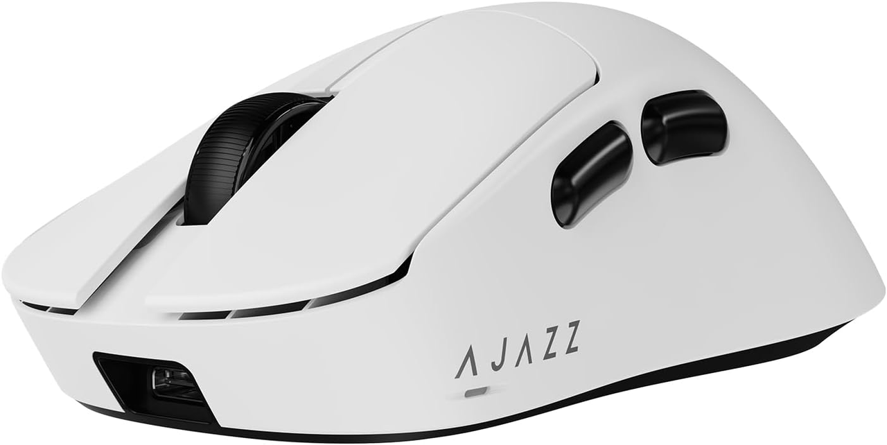 Миша бездротова Ajazz Aj179 Pro PixArt PAW3395 8000Hz із RGB док-станцією White - фото 5 Миша бездротова Ajazz Aj179 Pro PixArt PAW3395 8000Hz із RGB док-станцією White - фото 5