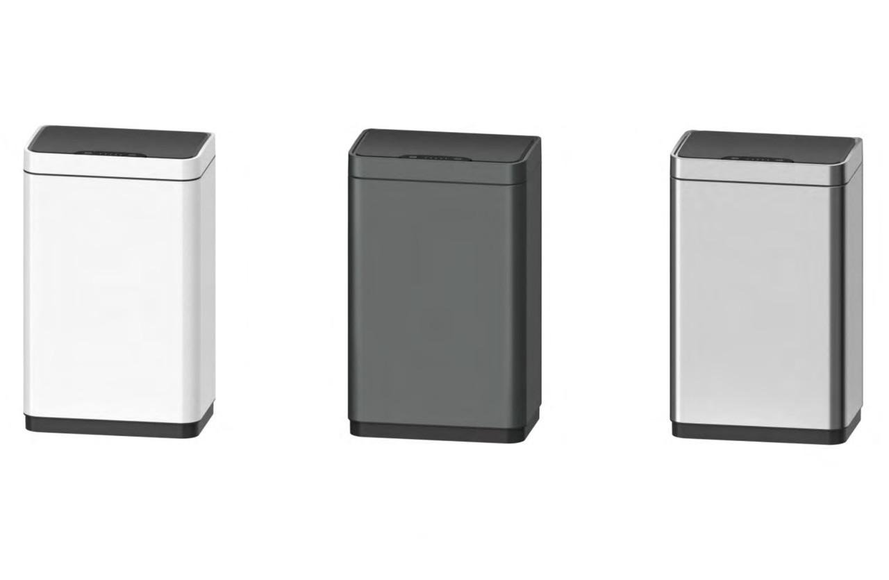 Відро для сміття сенсорне Koer TC-020312-07 прямокутне 12 л Графіт (KR5587) - фото 2 Відро для сміття сенсорне Koer TC-020312-07 прямокутне 12 л Графіт (KR5587) - фото 2