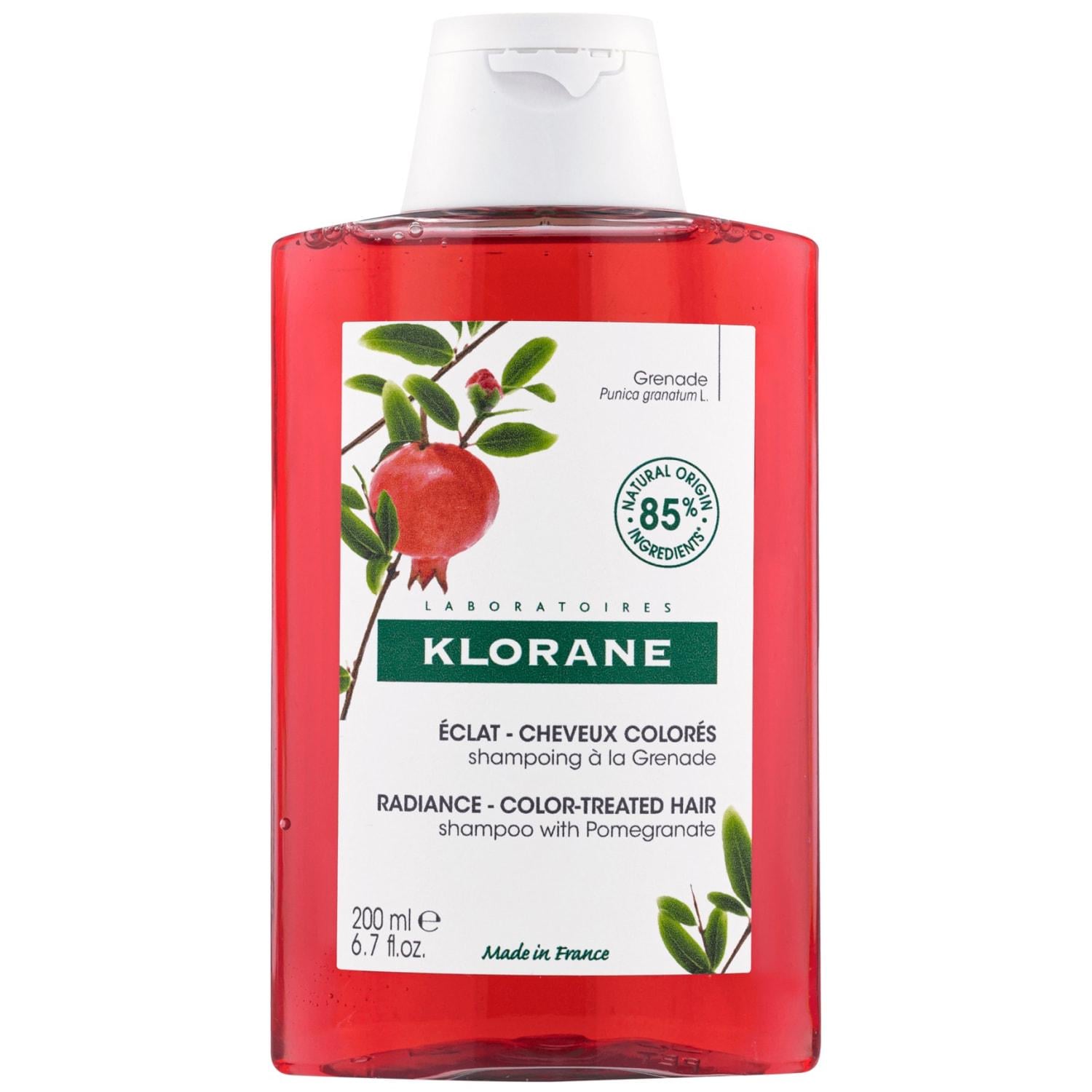 Шампунь для окрашенных волос Klorane Shampoo With Pomegranate с экстрактом граната 200 мл (28454342)