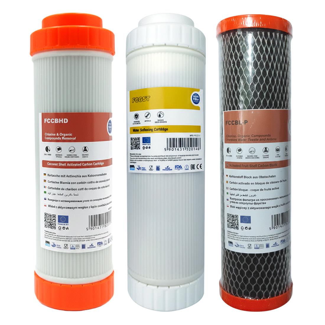 Набор картриджей Aquafilter комплексная очистка и смягчение воды (31494427)