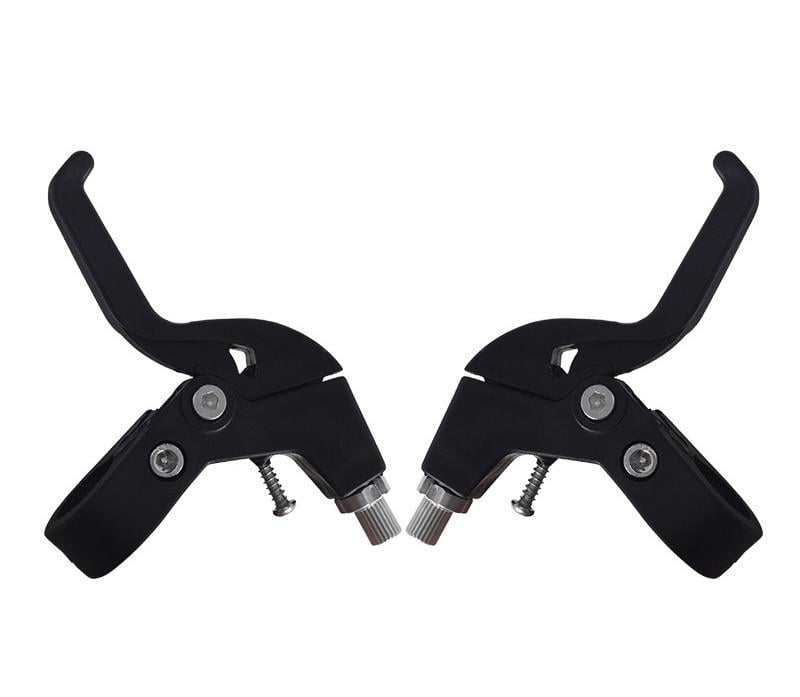 Тормозные ручки детские для велосипеда самоката велобега правая и левая пара Черный