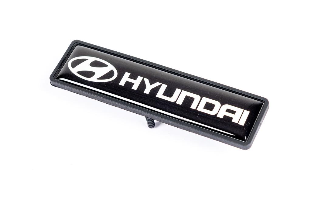Шильдик для ковриков Digital Designs для Hyundai abs-пластик Черный