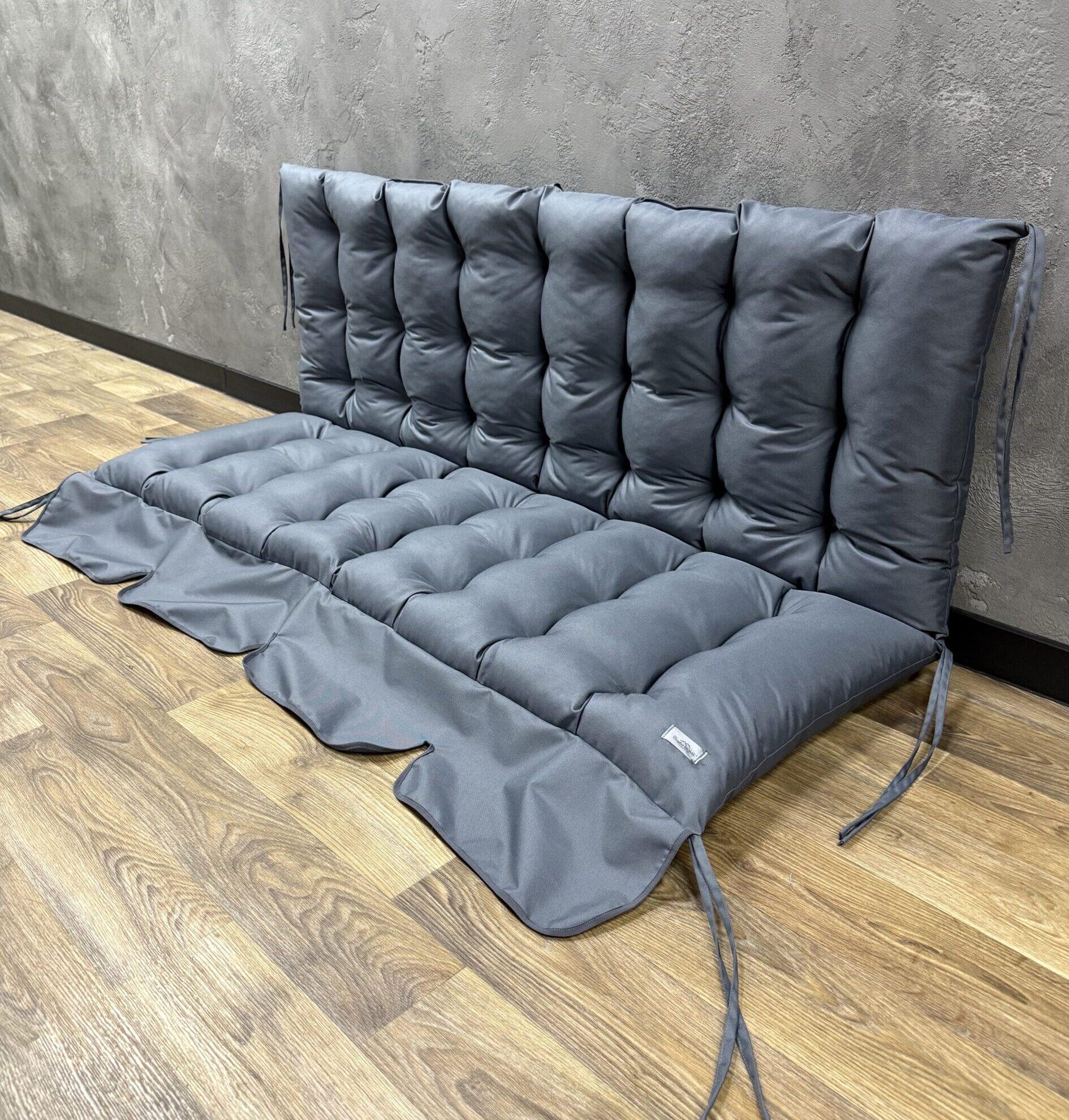 Подушка Comfort Home Oxford на поддоны/качели/каркасы/садовая мебель с рюшей 100х50х50 см