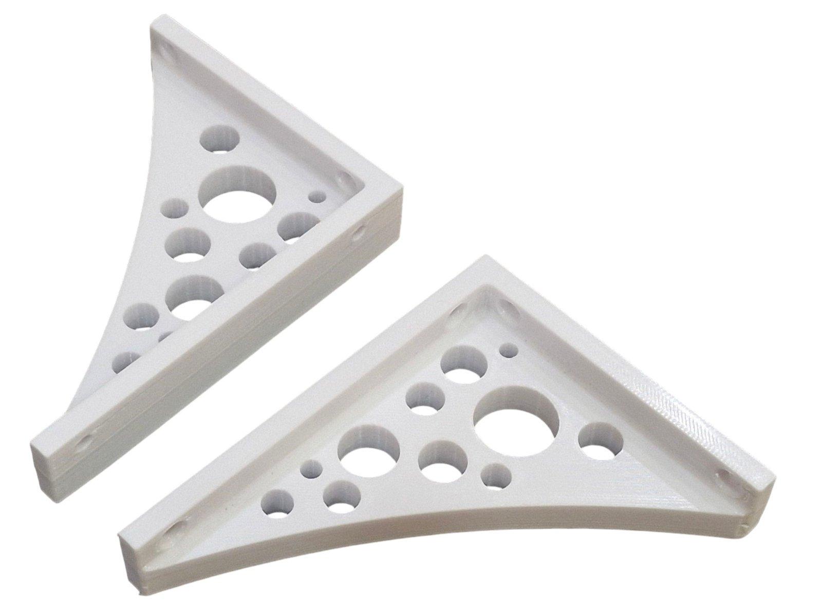 Тримач полиці Сирок для полиць шириною до 150 мм пластик ПЕТ до 12 кг 110х85х20 см 2 шт. (99372633) - фото 10 Тримач полиці Сирок для полиць шириною до 150 мм пластик ПЕТ до 12 кг 110х85х20 см 2 шт. (99372633) - фото 10