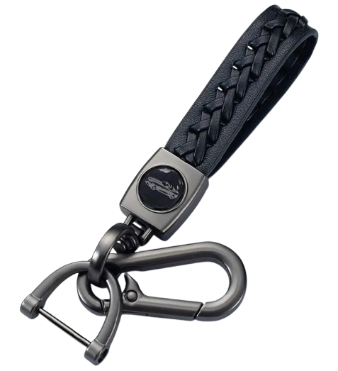 Брелок жгут с карабином Черный