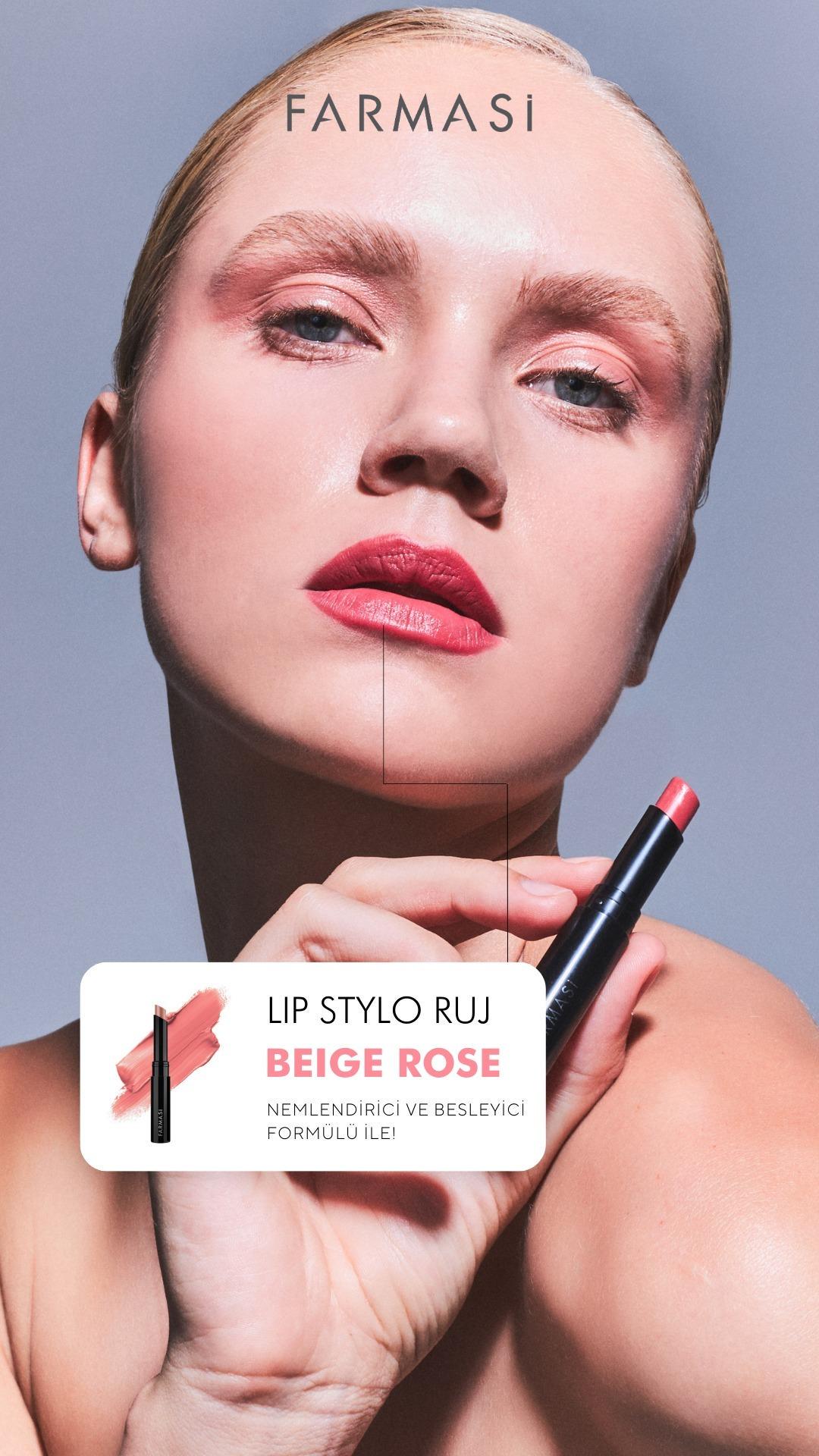 Помада-стік Stylo Farmasi 02 Бежево-рожевий 1,8 г (77627781) - фото 8 Помада-стік Stylo Farmasi 02 Бежево-рожевий 1,8 г (77627781) - фото 8