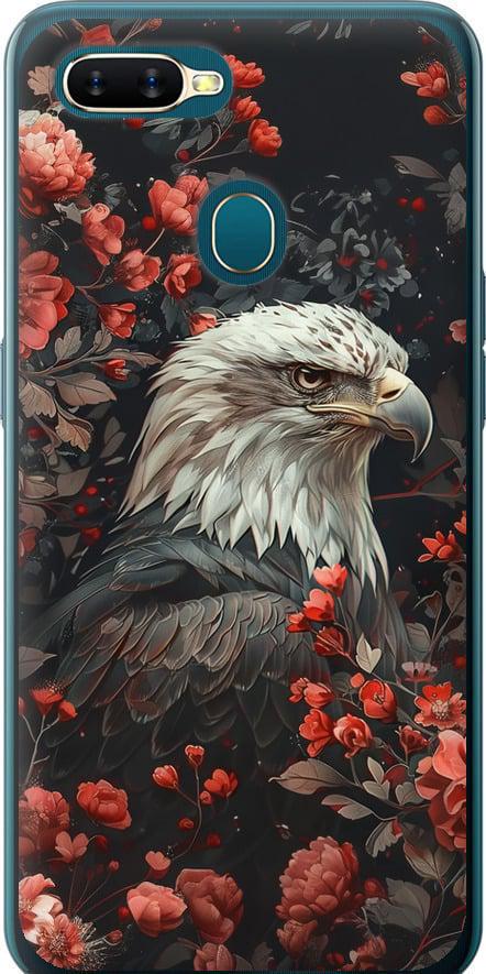 Чехол на Oppo A5S Цветочный страж (6102u-1892-42517)
